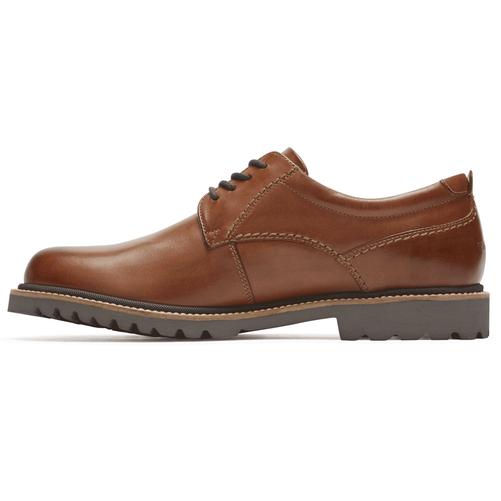 Rockport Oxfords Herre Brune - Marshall Plain Toe - CTFS83072